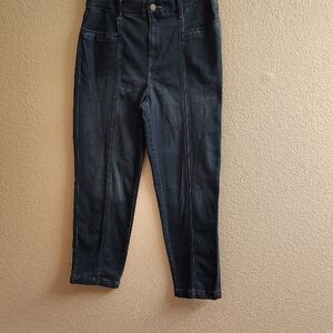Chico's Deep Indigo Ankle Jeans B7